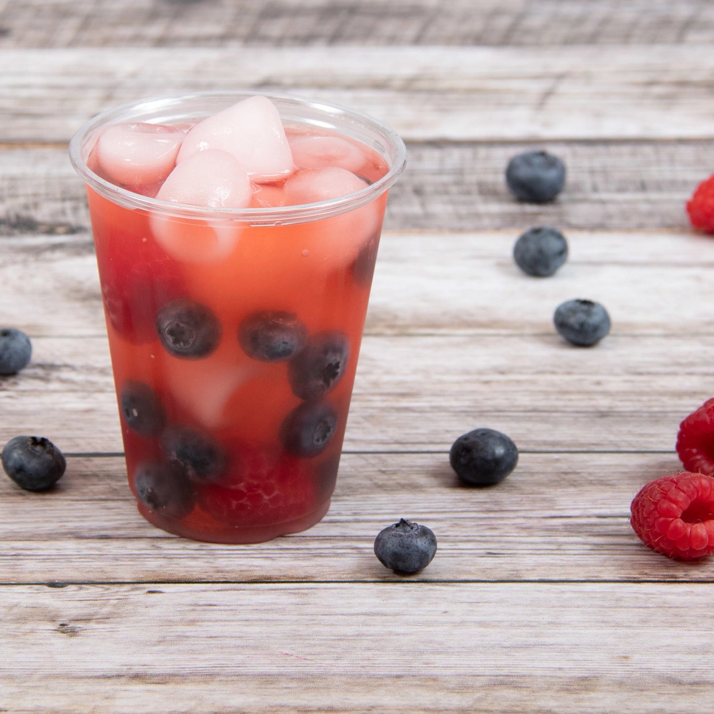 7OZ CLEAR PLASTIC CUP-WOODY