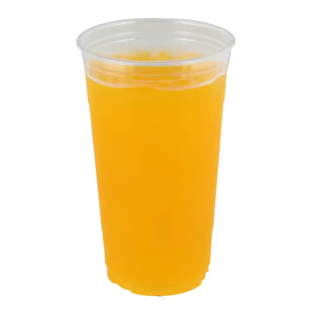 32OZ PETE CLEAR PLASTIC JUICE CUP