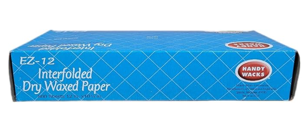 12" X 10 3/4'' DELI WAX PAPER-HANDY WICK BRAND