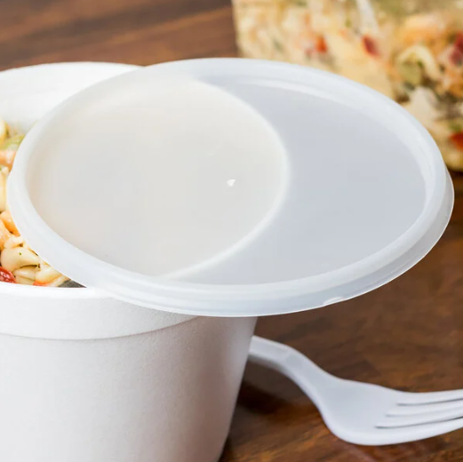 4OZ PLASTIC LID-VENTILATED-TRANS-DART 4JL