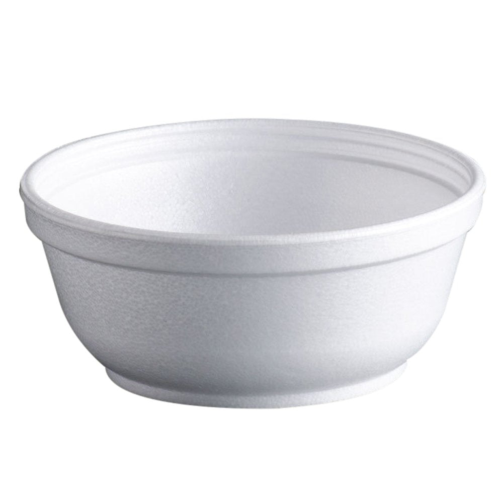 8OZ WHITE FOAM BOWL CONTAINER 8B20-DART