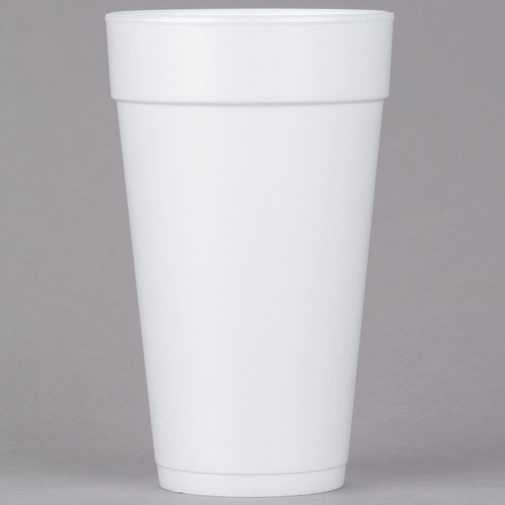 20OZ WHITE FOAM CUP-CONVERMEX
