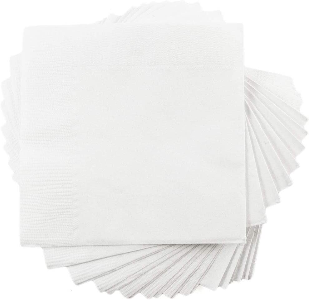 8.25" X 6.5" WHITE PAPER NAPKIN DISPENSER-VICTORIA BAY