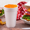 16OZ WHITE FOAM CUP-DART-W16J5