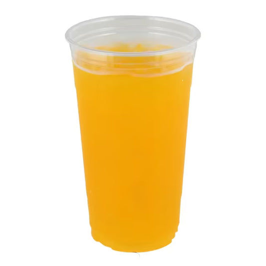 32OZ PETE CLEAR PLASTIC JUICE CUP