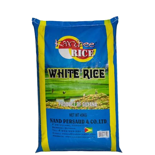 45KG-WHITE RICE-KARIBEE