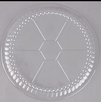 7" PLASTIC ALUMINUM PAN ROUND DOME LIDS-CLEAR-VICTORIA BAY LD30 (2PK x 250PCS)-500CT