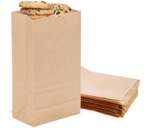 2LB BROWN PAPER BAG-KRAFT DURO