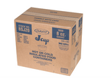 8OZ WHITE FOAM BOWL CONTAINER-8SJ20 DART