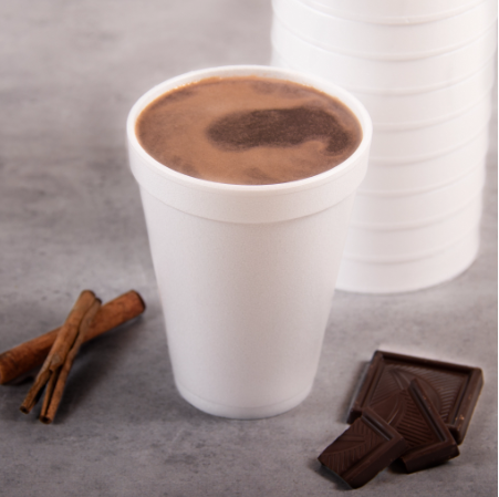 12OZ WHITE  FOAM CUP-DART 12J12