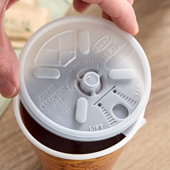 16OZ PLASTIC LIFT 'N' LOCK FLIP-TAB-STRAW SLOTTED CUP LID-TRANS-DART-16FTLS (10PK X 100PCS) 1000CT