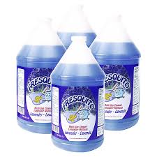 CONCENTRATED LIQUID CHEMICAL DISINFECTANT-LAVENDER ALL-PURPOSE CLEANER-PURPLE-(4 X 1 GALLONS)