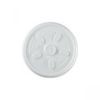 6OZ PLASTIC LID VENTILATED-TRANSPARENT-PLASTIFAR-PL6J (10PK x 100PCS)-1000CT