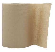 7.9'' X 350FT-1PLY-RECYCLED KRAFT PAPER TOWELS ROLL-BROWN-HARDWOUND-VICTORIA BAY VBRT350K (12 ROLLS)