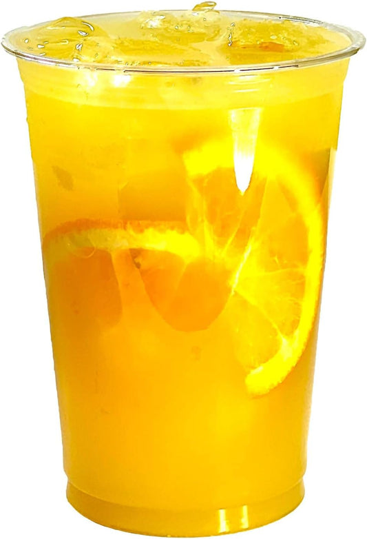 14OZ CLEAR PLASTIC CUP/TUMBLER-WOODYS