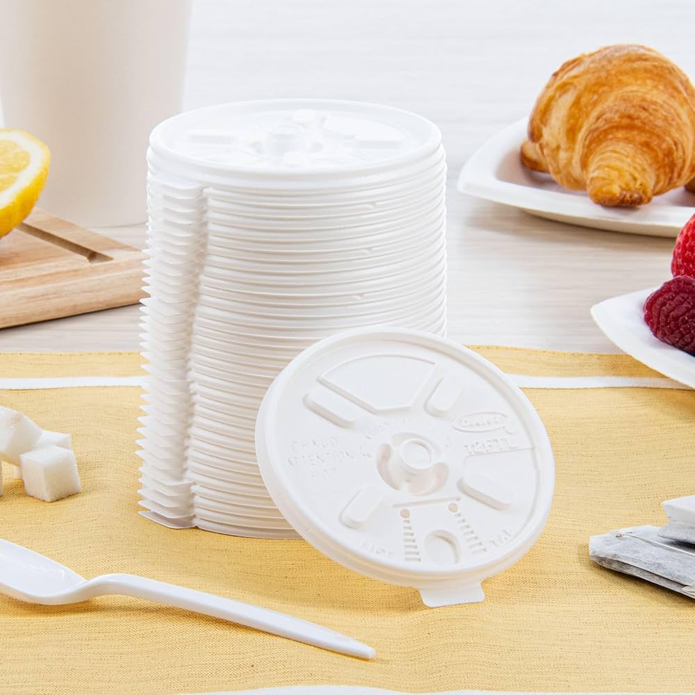 12OZ PLASTIC FOAM CUP LID-LIFT N LOCK