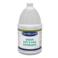 CASE PRO-BAND GREEN POT & PAN DETERGENT-GALLON