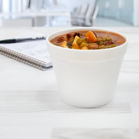 12OZ WHITE FOAM CONTAINER-12SJ20 DART
