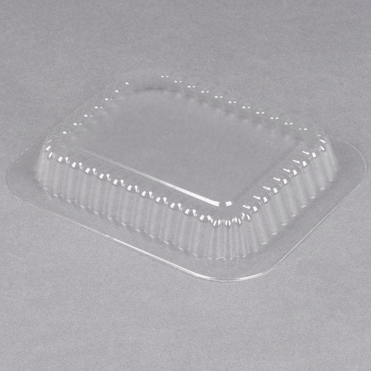 1LB PLASTIC ALUMINUM LIDS DOME-CLEAR-PRO-BAND