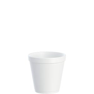 8oz  FOAM CONTAINERS WHITE -8FC20 -CONVERMEX  PK 1000 #365