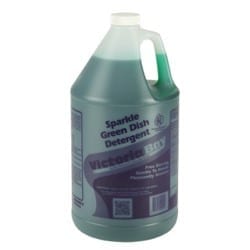 GALLON SOAPS/DETERGENT HEAVY DUTY  GREEN SPARKLE VBAY 4X1GALLONS  #109