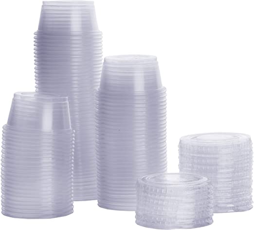 2oz SOUFFLE CUP - TRANS- PLASTIFAR-(20X125)  2500CT #251-P