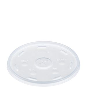 32OZ PLASTIC STRAW SLOTTED LID-TRANS-DART 32SL1 (10PK X 100PCS) 1000CT
