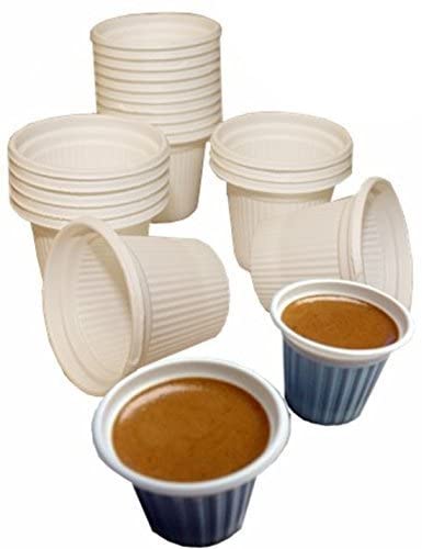 3/4oz PLASTIC COFFEE CUP -WHITE - PLASTIFAR - (20X250PCS) - 5000CT- (#53)