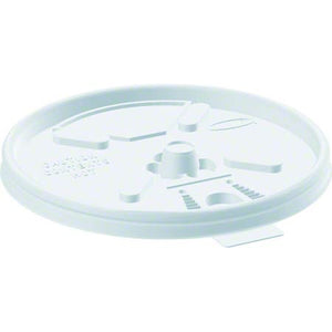 10oz PLASTIC LID LIFT AND LOCK- WHITE -  DART -10FTL- 1000CT #091