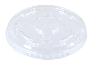 10oz/12oz PLASTIC LID SLOTTED (FLAT) TUMBLER- WOODYS - (20 X 50pcs) - 1000CT #049