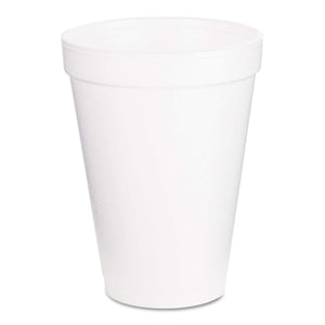 12oz FOAM CUPS WHITE - DART-12J16 - (40 X 25pcs) 1000CT (#066)