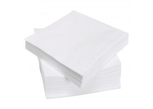 12"X11.5 " PAPER NAPKINS -LUNCHEON-WHITE-1PLY-VB 12X500PCS -6000CT #293