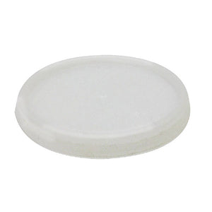 4oz PLASTIC FOAM CUP LIDS - WHITE - PLASTIFAR  PL4J (10 X 100pcs) - 1000CT #911