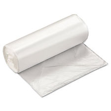 33 GALS (33x40 ) PLASTIC GARBAGE / TRASH  BAGS -CLEAR - COMMERCIAL - 16MIC / 0.63MIL WOODY'S -16X20PCS -320CT #176