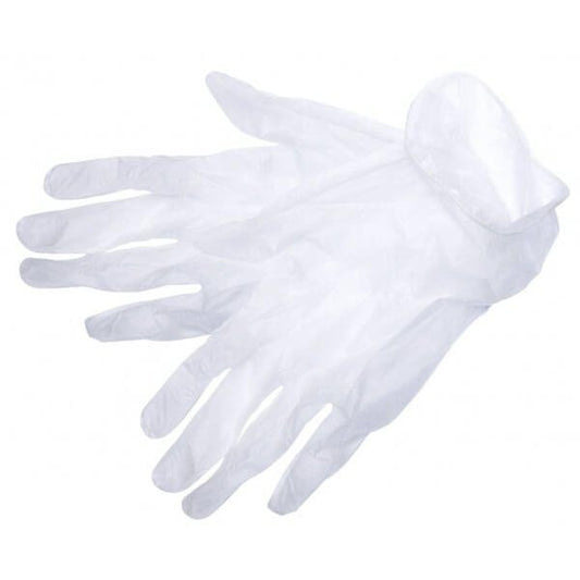 LARGE VINYL GLOVES POWDER FREE-VICTORIA BAY BRAND