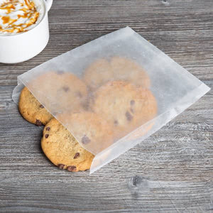 6.75"X6.5" PAPER- SANDWICH BAG - WHITE  DRY WAX/ GREASE RESISTANCE /KRAFT /MASTER DURO 8PK- 8X1000PCS- 8000CT #209