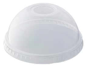 14oz /16oz PLASTIC LIDS VENTILATED - WHITE - (DOME) TUMBLER - WOODYS - (20X50PCS) - 1000CT -(#052)