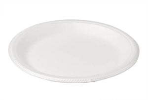 9" FOAM LUNCH PLATES- WHITE  -TERMOPAC - 20X25PCS- 500CT #522