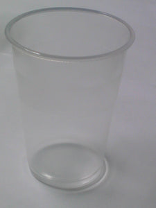 9oz PLASTIC CUP- CLEAR - WOODYS (20X50PC) -1000CT- (#044)
